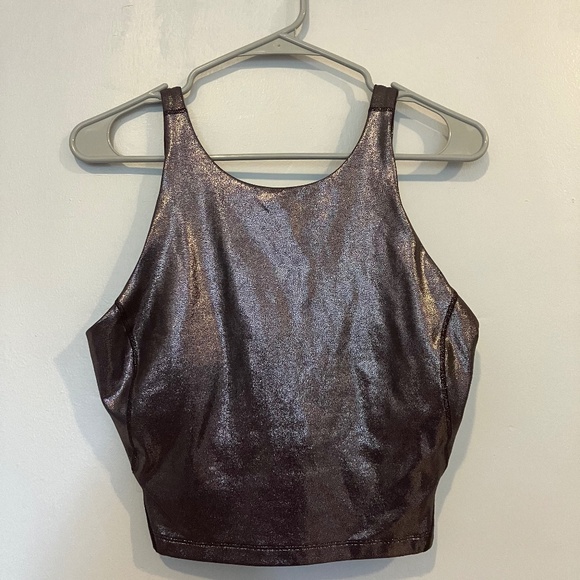 Lululemon Align High-Neck Tank *Shine - Radiate Foil Print French Press, Size 10 - Picture 1 of 4